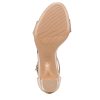 Womens Vera Ankle Strap Block Heel Dress Sandal